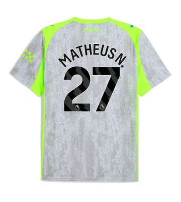 Manchester City Matheus Nunes #27 Tredjetröja 2025-26 Kortärmad